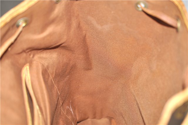 Authentic Louis Vuitton Monogram Montsouris GM Backpack M51135 LV 1200G