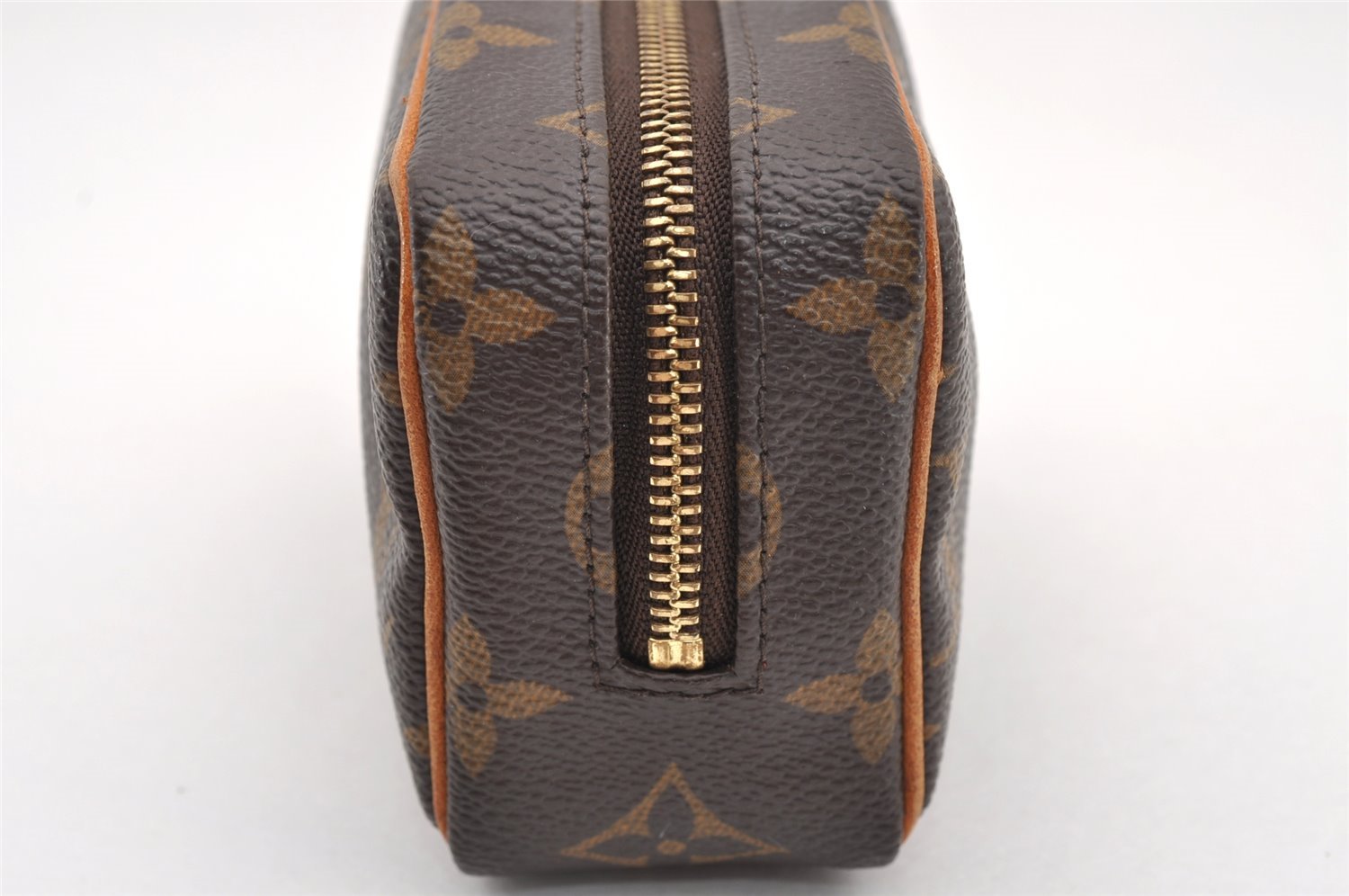 Authentic Louis Vuitton Monogram Trousse Wapity Mini Pouch M58030 LV 1201I