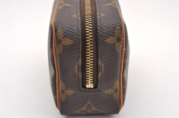 Authentic Louis Vuitton Monogram Trousse Wapity Mini Pouch M58030 LV 1201I