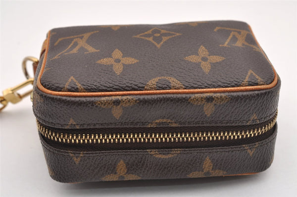 Authentic Louis Vuitton Monogram Trousse Wapity Mini Pouch M58030 LV 1201I