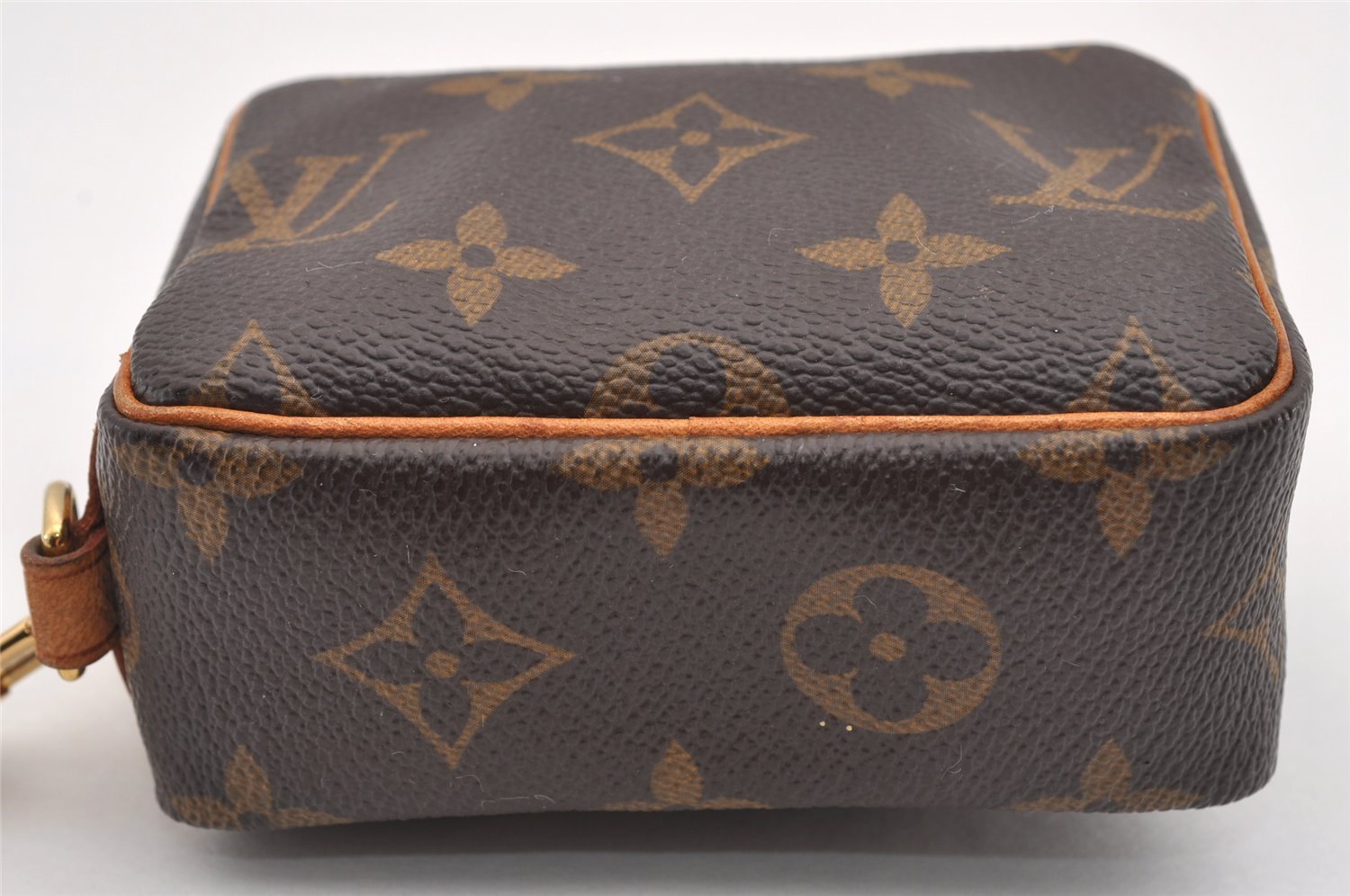 Authentic Louis Vuitton Monogram Trousse Wapity Mini Pouch M58030 LV 1201I
