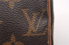 Authentic Louis Vuitton Monogram Trousse Wapity Mini Pouch M58030 LV 1201I
