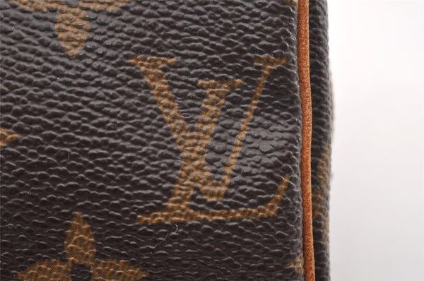 Authentic Louis Vuitton Monogram Trousse Wapity Mini Pouch M58030 LV 1201I
