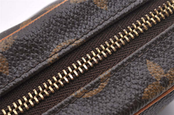 Authentic Louis Vuitton Monogram Trousse Wapity Mini Pouch M58030 LV 1201I