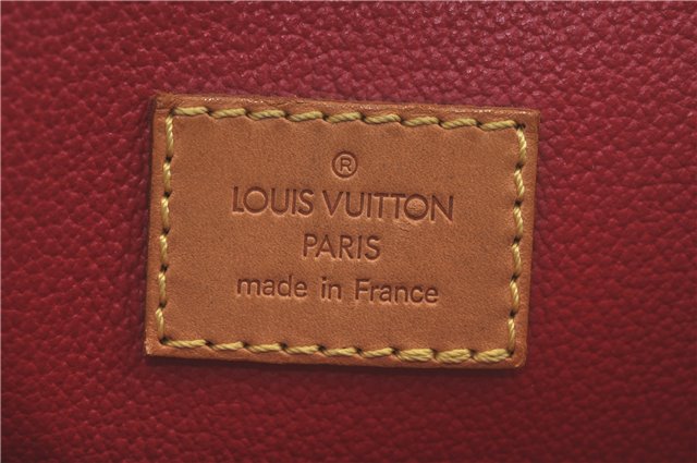 Authentic Louis Vuitton Monogram Cherry Sac Plat Hand Bag M95010 LV 1202C