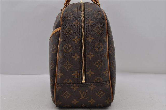 Authentic Louis Vuitton Monogram Deauville Hand Bag M47270 LV 1202D