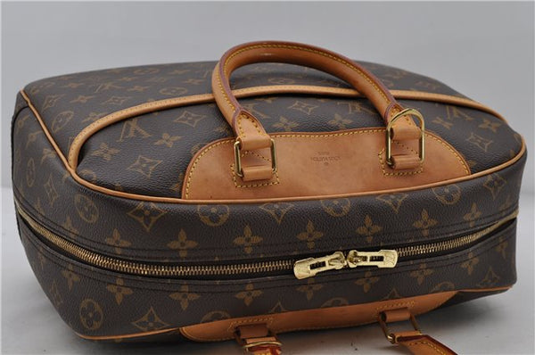 Authentic Louis Vuitton Monogram Deauville Hand Bag M47270 LV 1202D