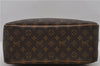 Authentic Louis Vuitton Monogram Deauville Hand Bag M47270 LV 1202D