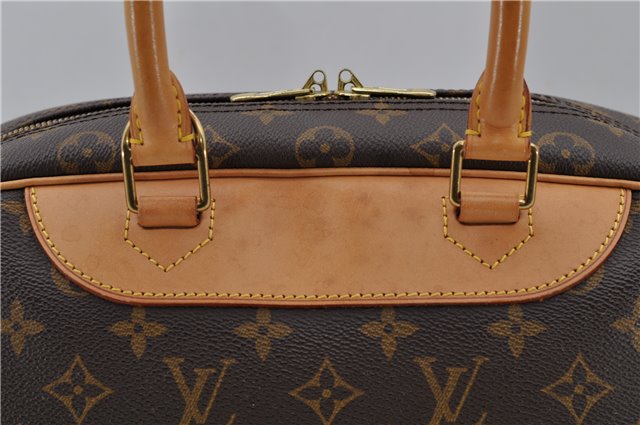 Authentic Louis Vuitton Monogram Deauville Hand Bag M47270 LV 1202D