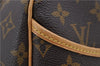 Authentic Louis Vuitton Monogram Deauville Hand Bag M47270 LV 1202D