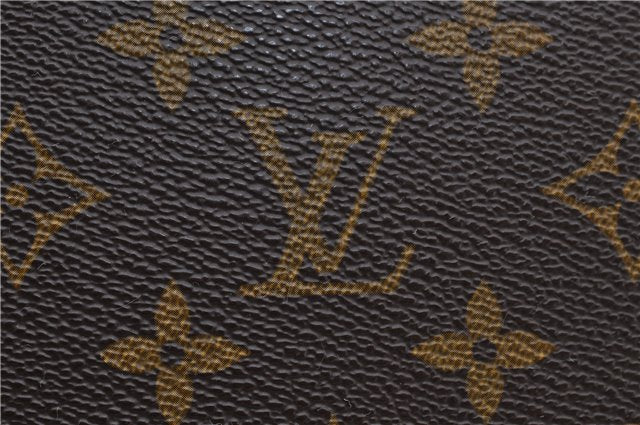 Authentic Louis Vuitton Monogram Deauville Hand Bag M47270 LV 1202D