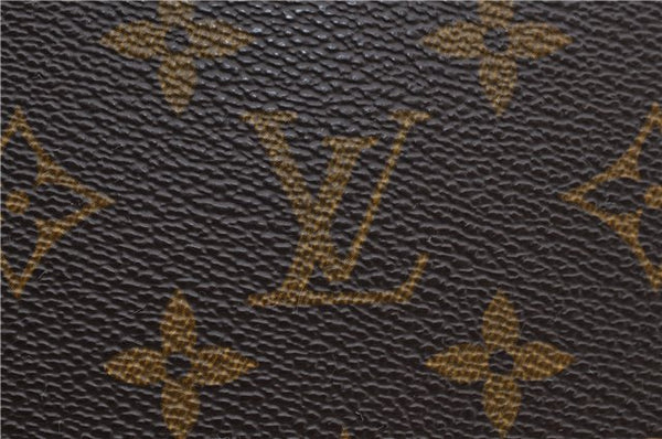 Authentic Louis Vuitton Monogram Deauville Hand Bag M47270 LV 1202D