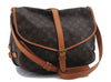 Auth Louis Vuitton Monogram Saumur 35 Shoulder Cross Body Bag M42254 LV 1203D