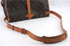 Auth Louis Vuitton Monogram Saumur 35 Shoulder Cross Body Bag M42254 LV 1203D