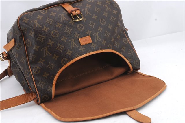 Auth Louis Vuitton Monogram Saumur 35 Shoulder Cross Body Bag M42254 LV 1203D