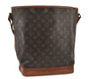 Authentic Louis Vuitton Monogram Noe Shoulder Drawstring Bag M42224 LV 1203I
