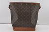 Authentic Louis Vuitton Monogram Noe Shoulder Drawstring Bag M42224 LV 1203I