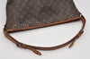 Authentic Louis Vuitton Monogram Noe Shoulder Drawstring Bag M42224 LV 1203I