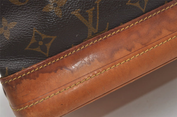 Authentic Louis Vuitton Monogram Noe Shoulder Drawstring Bag M42224 LV 1203I