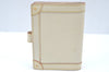 Auth Louis Vuitton Suhali Partenaire Agenda Day Planner Cover R21030 White 1204H