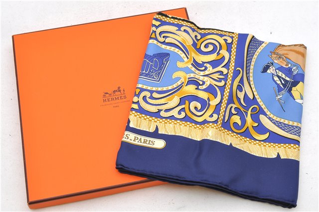 Authentic HERMES Carre 90 Scarf 