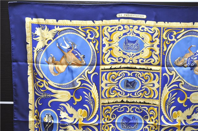 Authentic HERMES Carre 90 Scarf 