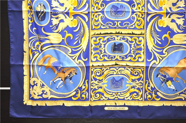 Authentic HERMES Carre 90 Scarf 