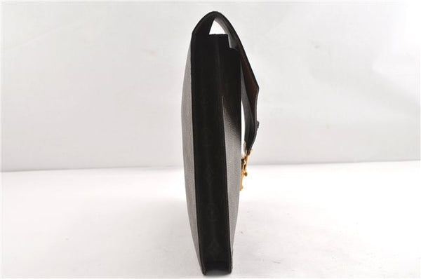 Authentic Louis Vuitton Monogram Porte Documents Senateur M53335 Briefcase 1205G