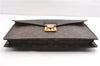 Authentic Louis Vuitton Monogram Porte Documents Senateur M53335 Briefcase 1205G
