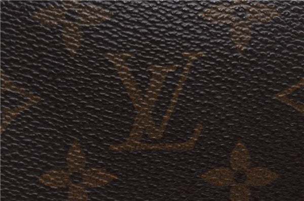Authentic Louis Vuitton Monogram Porte Documents Senateur M53335 Briefcase 1205G