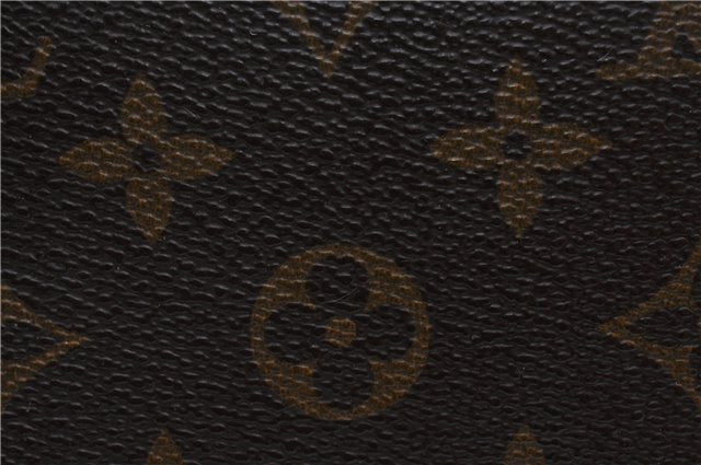 Authentic Louis Vuitton Monogram Porte Documents Senateur M53335 Briefcase 1205G
