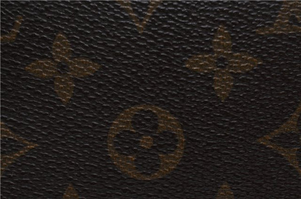 Authentic Louis Vuitton Monogram Porte Documents Senateur M53335 Briefcase 1205G