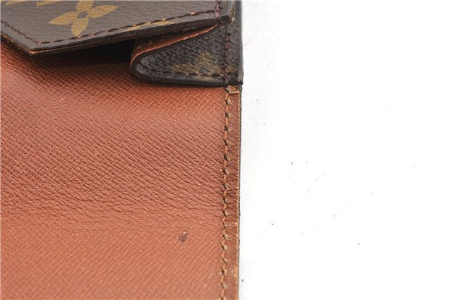 Authentic Louis Vuitton Monogram Porte Documents Senateur M53335 Briefcase 1205G