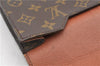Authentic Louis Vuitton Monogram Porte Documents Senateur M53335 Briefcase 1205G