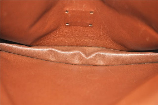 Authentic Louis Vuitton Monogram Porte Documents Senateur M53335 Briefcase 1205G