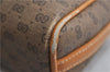 Authentic GUCCI Micro GG PVC Leather Shoulder Cross Body Bag Brown 1207D