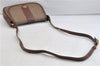 Authentic GUCCI Micro GG PVC Leather Shoulder Cross Body Bag Purse Brown 1208D