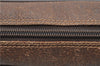 Authentic GUCCI Web Sherry Line Shoulder Cross Bag GG PVC Leather Brown 1208G