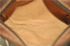 Authentic GUCCI Web Sherry Line Shoulder Cross Bag GG PVC Leather Brown 1208G