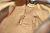 Authentic GUCCI Web Sherry Line Shoulder Cross Bag GG PVC Leather Brown 1208G