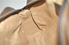 Authentic GUCCI Web Sherry Line Shoulder Cross Bag GG PVC Leather Brown 1208G