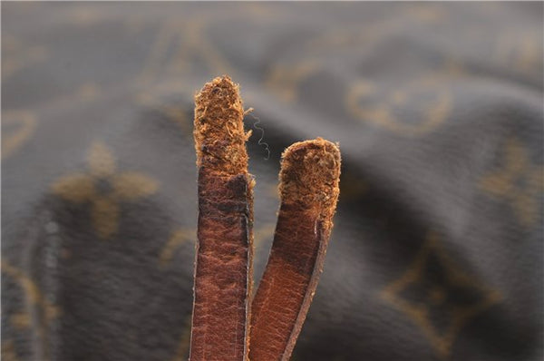 Authentic Louis Vuitton Monogram Petit Noe M42226 Shoulder Drawstring Bag 1209G