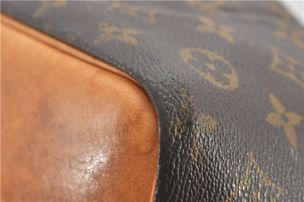 Authentic Louis Vuitton Monogram Petit Noe M42226 Shoulder Drawstring Bag 1209G