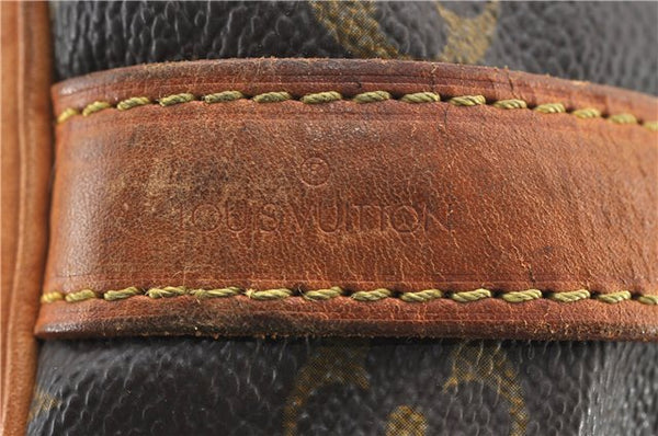 Authentic Louis Vuitton Monogram Petit Noe M42226 Shoulder Drawstring Bag 1209G