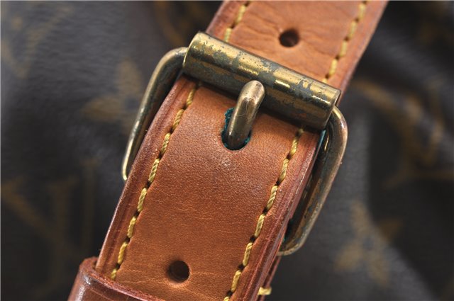 Authentic Louis Vuitton Monogram Petit Noe M42226 Shoulder Drawstring Bag 1209G