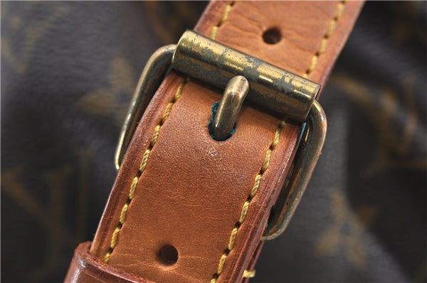 Authentic Louis Vuitton Monogram Petit Noe M42226 Shoulder Drawstring Bag 1209G