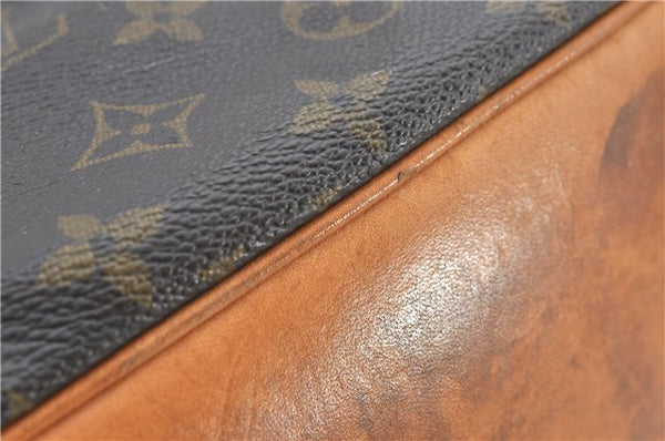 Authentic Louis Vuitton Monogram Petit Noe M42226 Shoulder Drawstring Bag 1209G