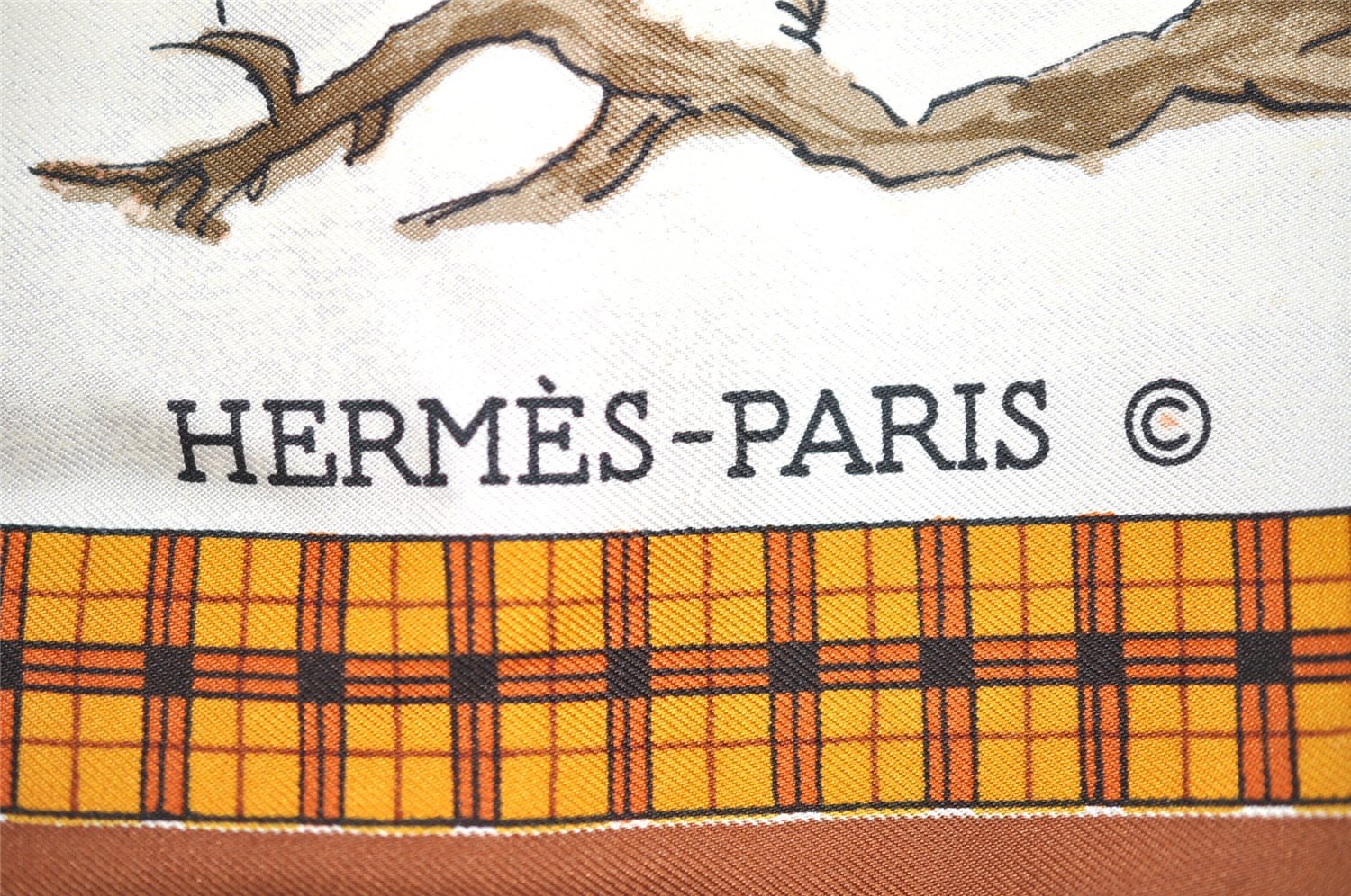 Authentic HERMES Carre 90 Scarf 