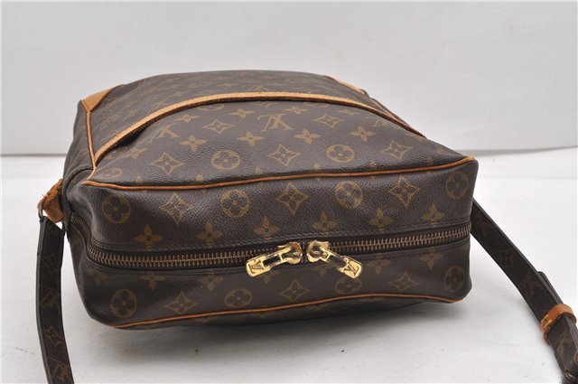 Authentic Louis Vuitton Monogram Danube 28 Shoulder Cross Body Bag LV Junk 1213G