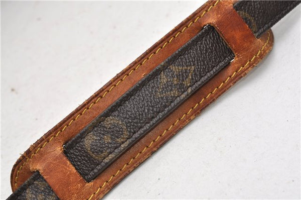 Authentic Louis Vuitton Monogram Danube 28 Shoulder Cross Body Bag LV Junk 1213G